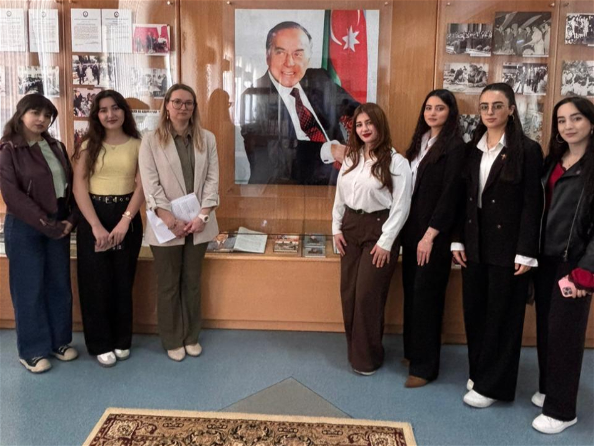 ADU tələbələri Təhsil Muzeyində tədris-ekskursiyada olublar