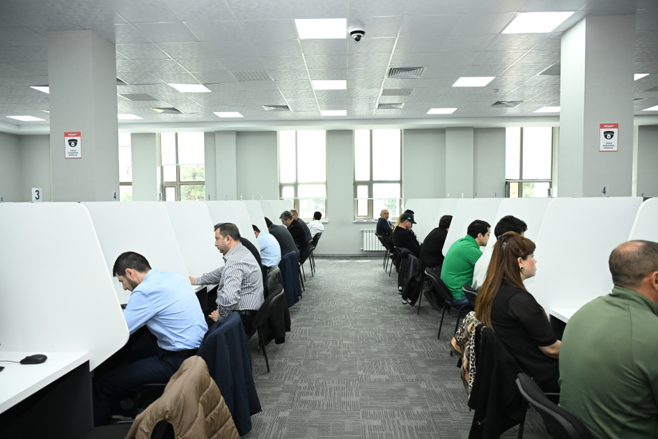 Vəkilliyə qəbulla bağlı test imtahanında 315 nəfər uğur qazanıb