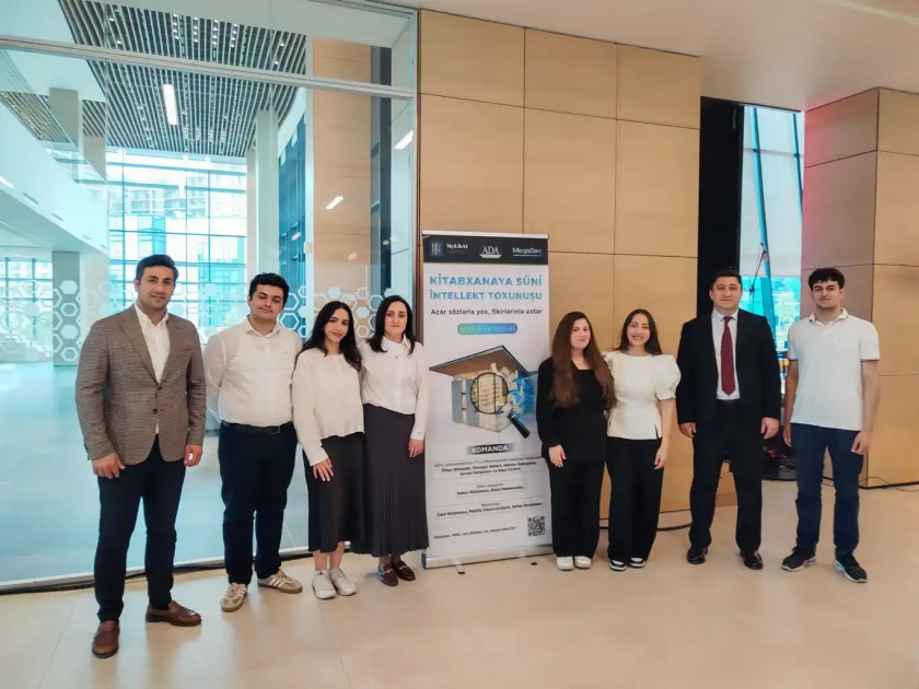 ADA Universitetində “MyLibAI” kitabxana informasiya axtarış platformasının təqdimatı olub