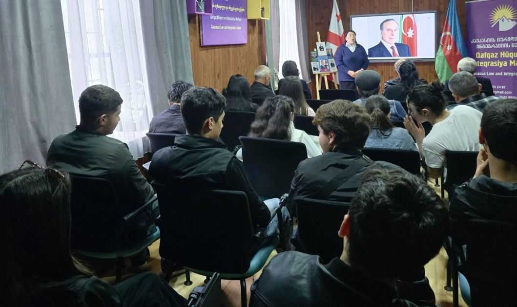 Bolnisidə Ulu Öndərin anadan olmasının 103-cü ildönümü qeyd olunub