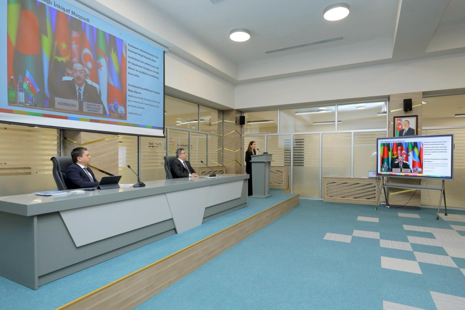 Naxçıvanda Davamlı İnkişaf Məqsədləri üzrə maarifləndirmə aparılıb