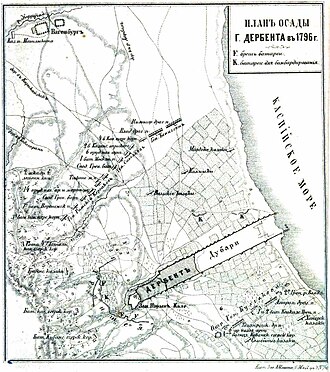 Dərbənd qalasının işğalı — Rusiya imperiyasının Qafqaz siyasətində mühüm hadisələrdən biri