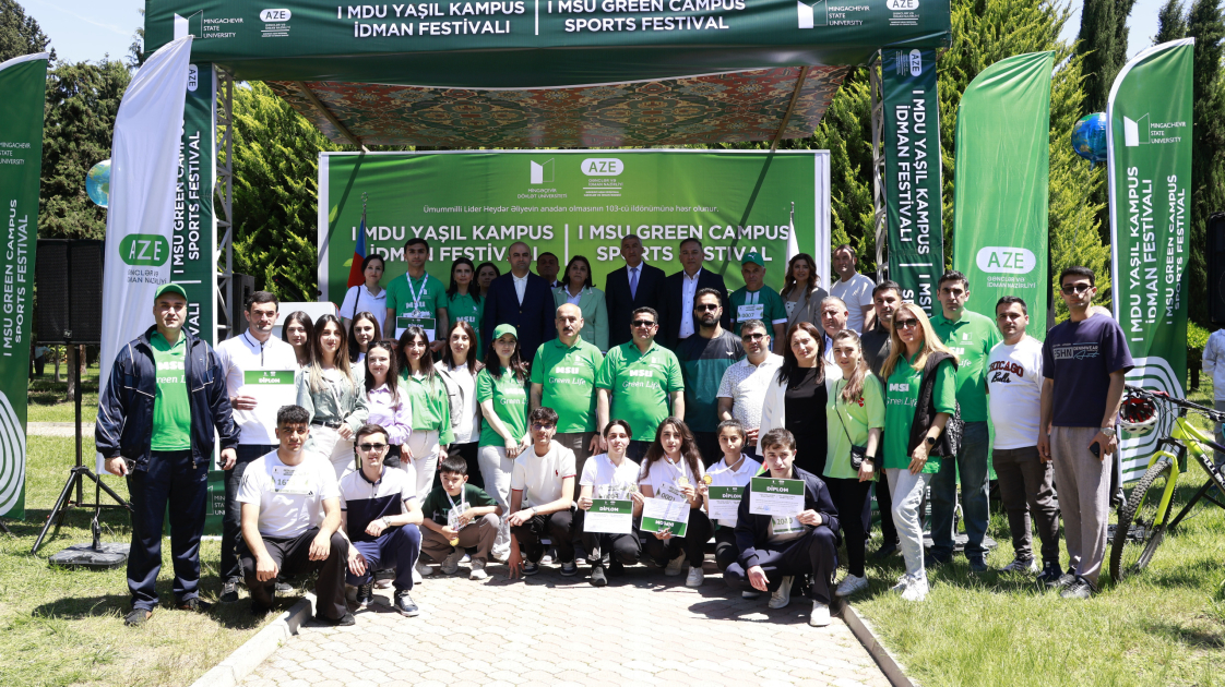 I MDU Yaşıl Kampus İdman Festivalı təşkil edilib