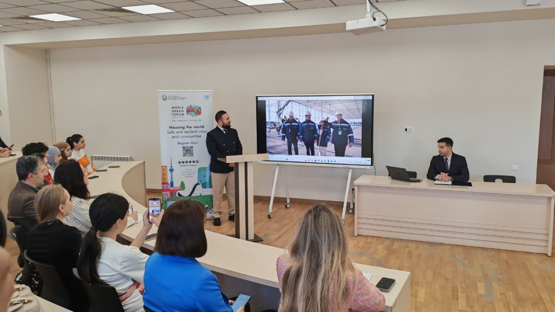 WUF13 Festivalı Xankəndidə: Qarabağ Universitetində məlumatlandırma sessiyası
