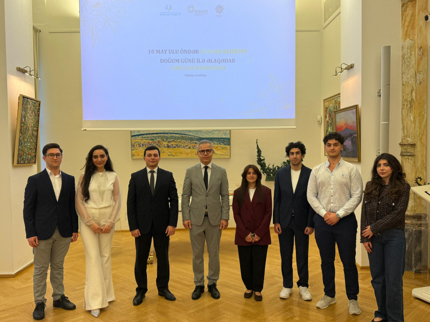 Vyanada Ümummilli Lider Heydər Əliyevin xatirəsi yad edilib