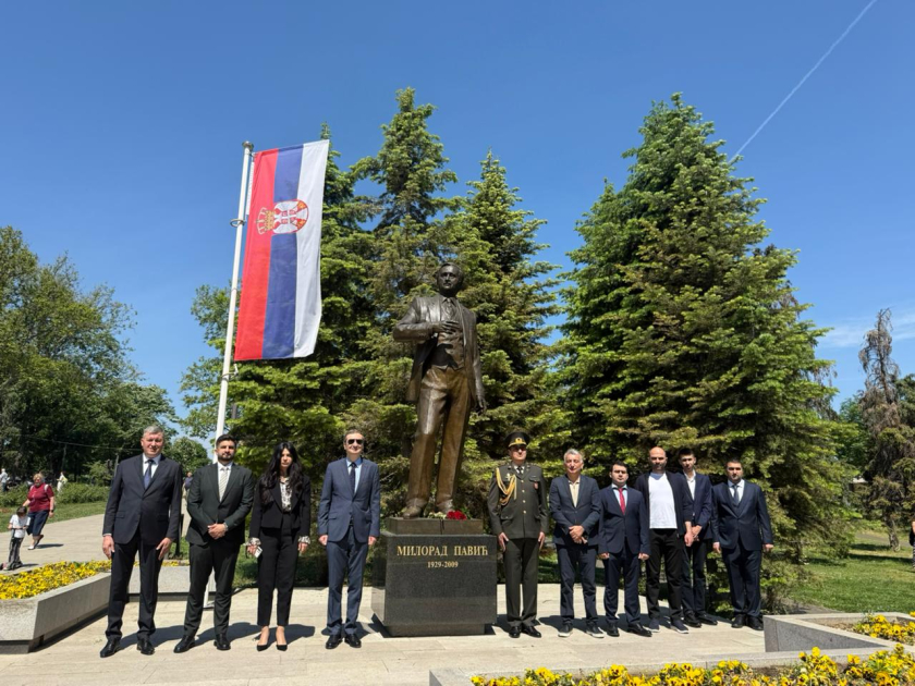 Serbiyada Ümummilli Lider Heydər Əliyevin xatirəsi anılıb