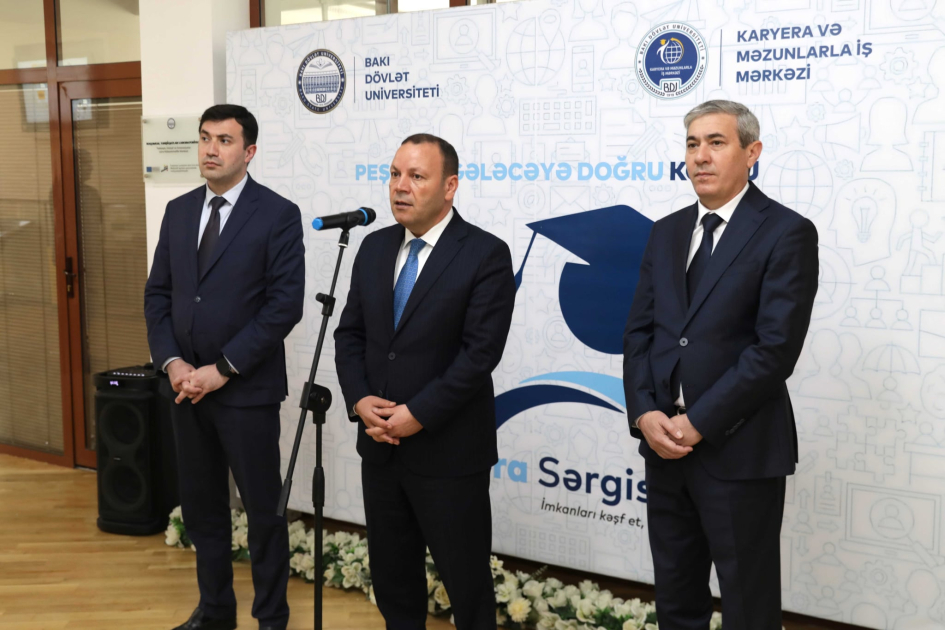 BDU-da altıncı ixtisaslaşmış Karyera Sərgisi təşkil edilib