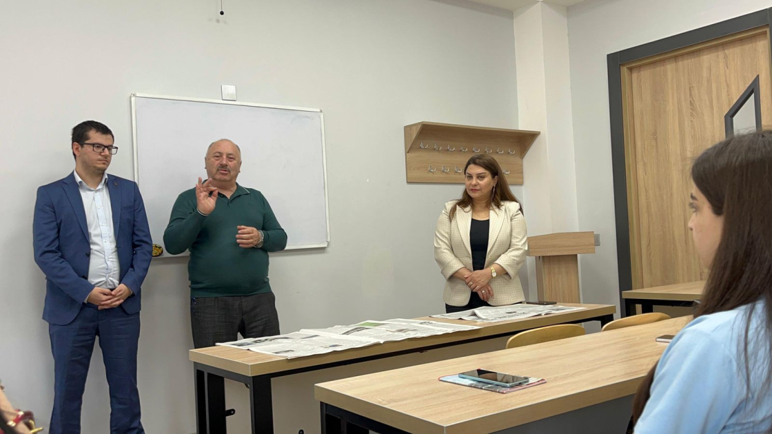 BDU-nun Jurnalistika fakültəsində “Tələbə tribunası” layihəsinin təqdimatı olub