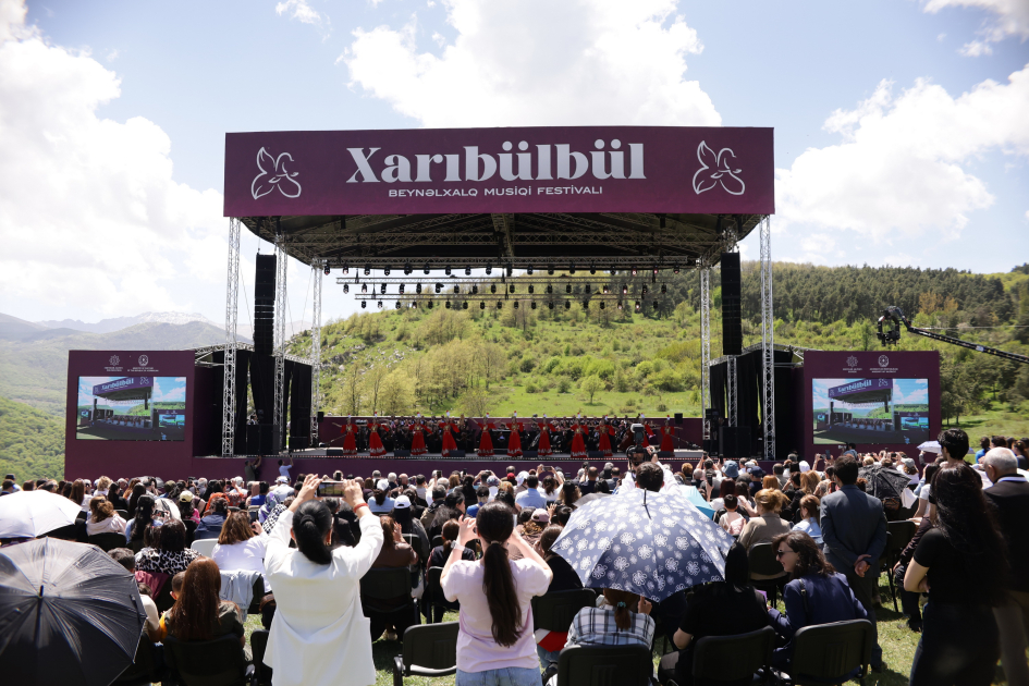 Şuşada “Xarıbülbül” IX Beynəlxalq Musiqi Festivalı keçirilir