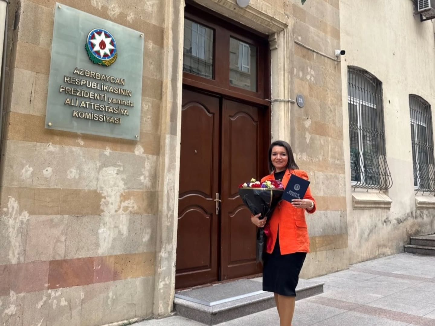 Bu universitetin müəlliminə elmi ad verilib