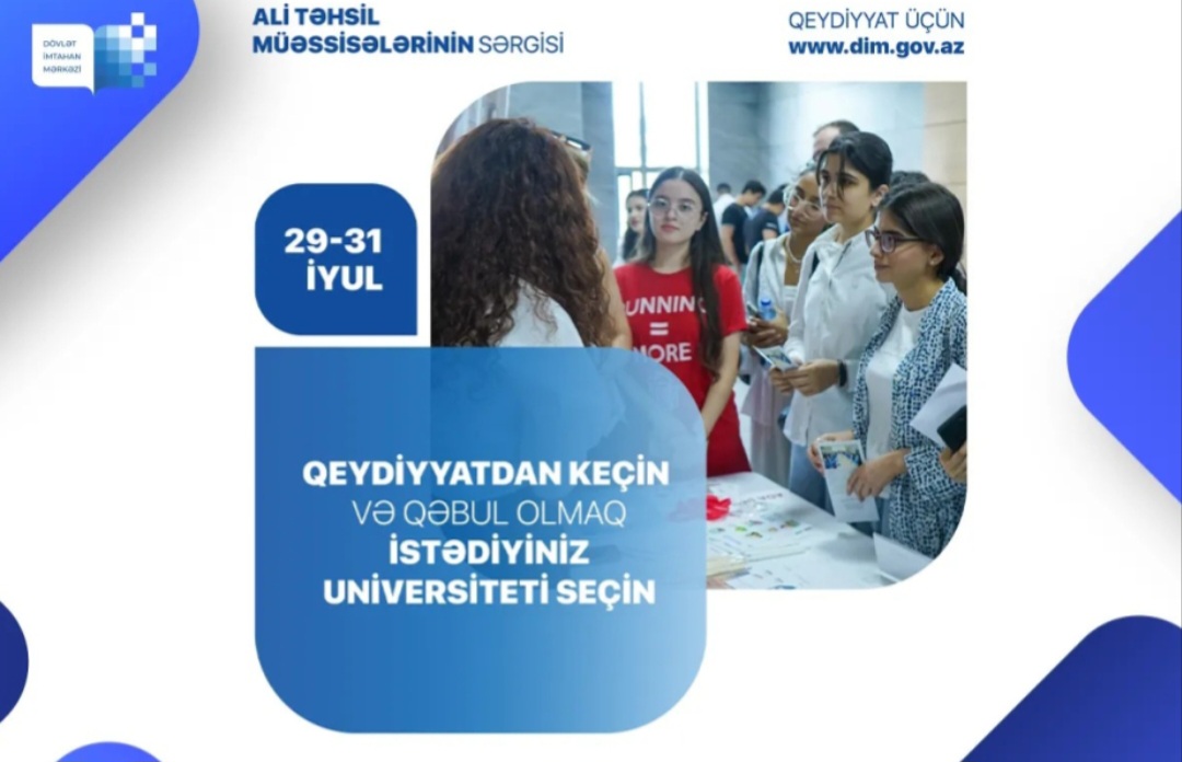DİM ali təhsil müəssisələrinin sərgisini təşkil edəcək