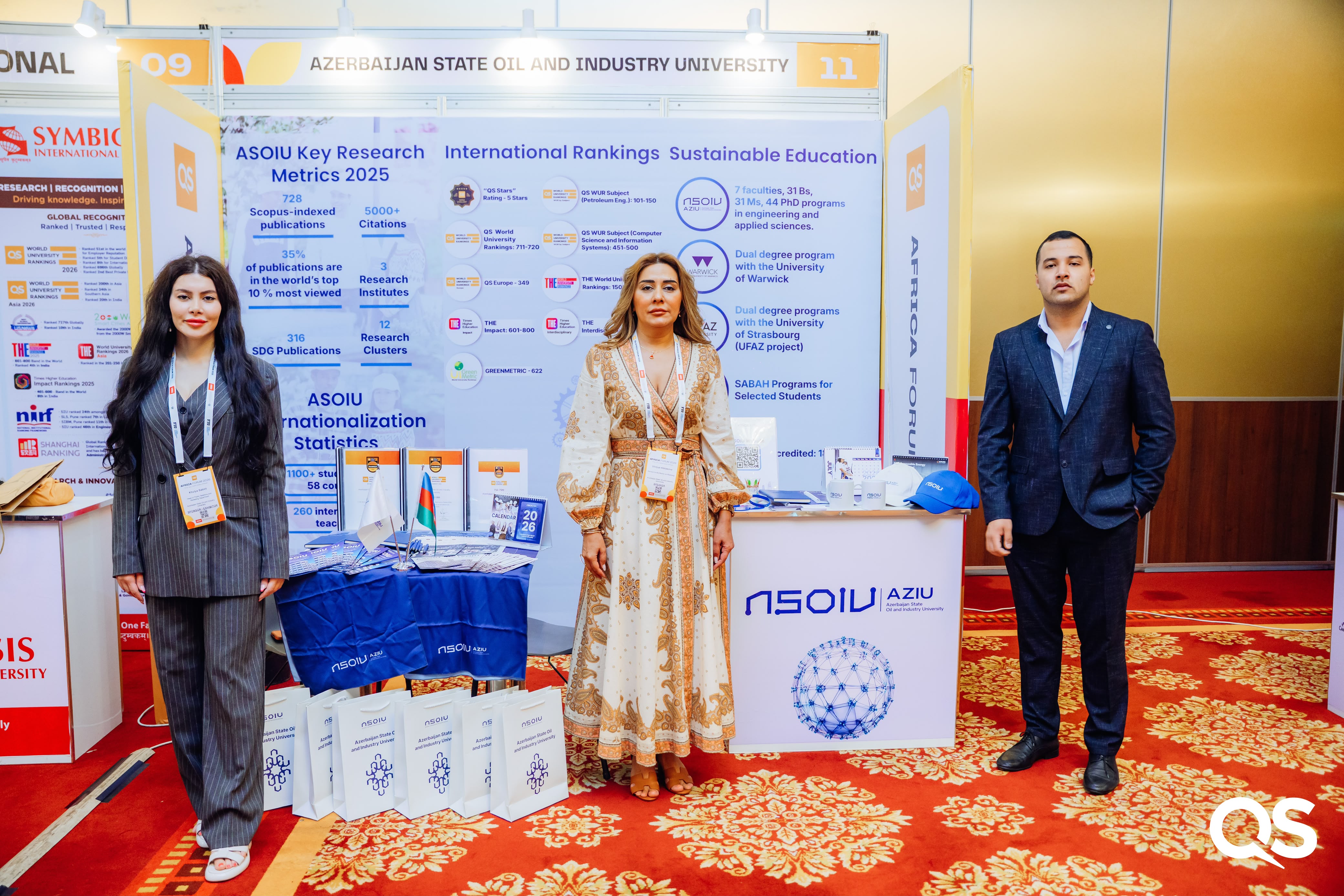 ADNSU “QS Africa Forum 2026”-da Azərbaycanı təmsil edən yeganə universitetdir