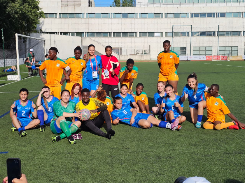Azərbaycan millisi futbol üzrə Xüsusi Olimpiya Birləşmiş Dünya Kubokunda finala yüksəlib-FOTOLAR
