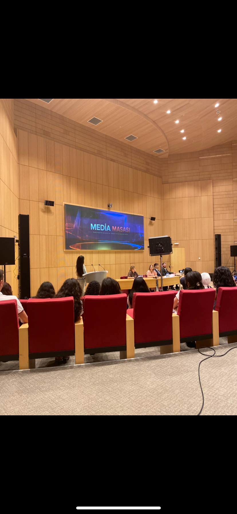 ADA Universitetində "Media Masası" adlı tədbir keçirilib