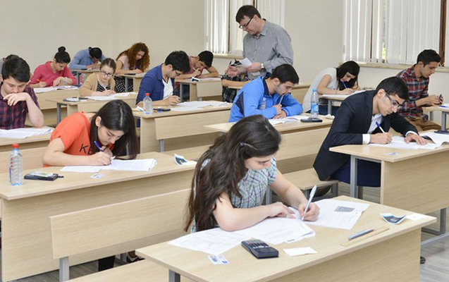 Bu gün I və IV ixtisas qrupları üzrə qəbul imtahanı keçirilib