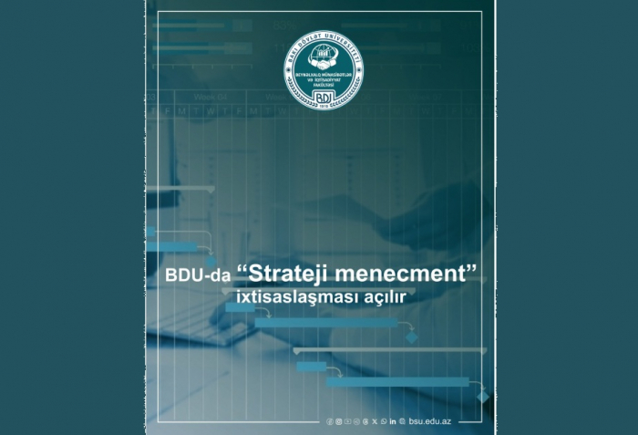 BDU-da magistratura üzrə yeni ixtisas açılır
