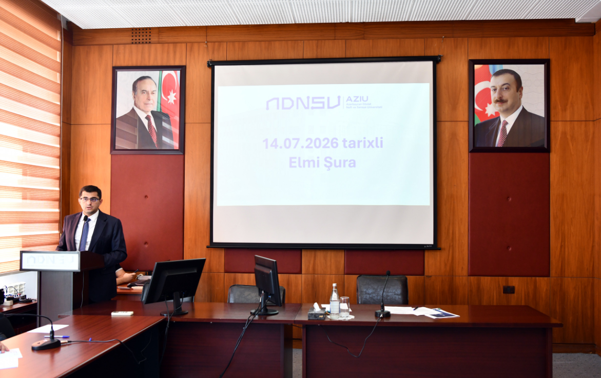 ADNSU-da Elmi Şuranın iclasında illik fəaliyyətin yekunları və yeni tədris ili üzrə prioritetlər müzakirə olunub