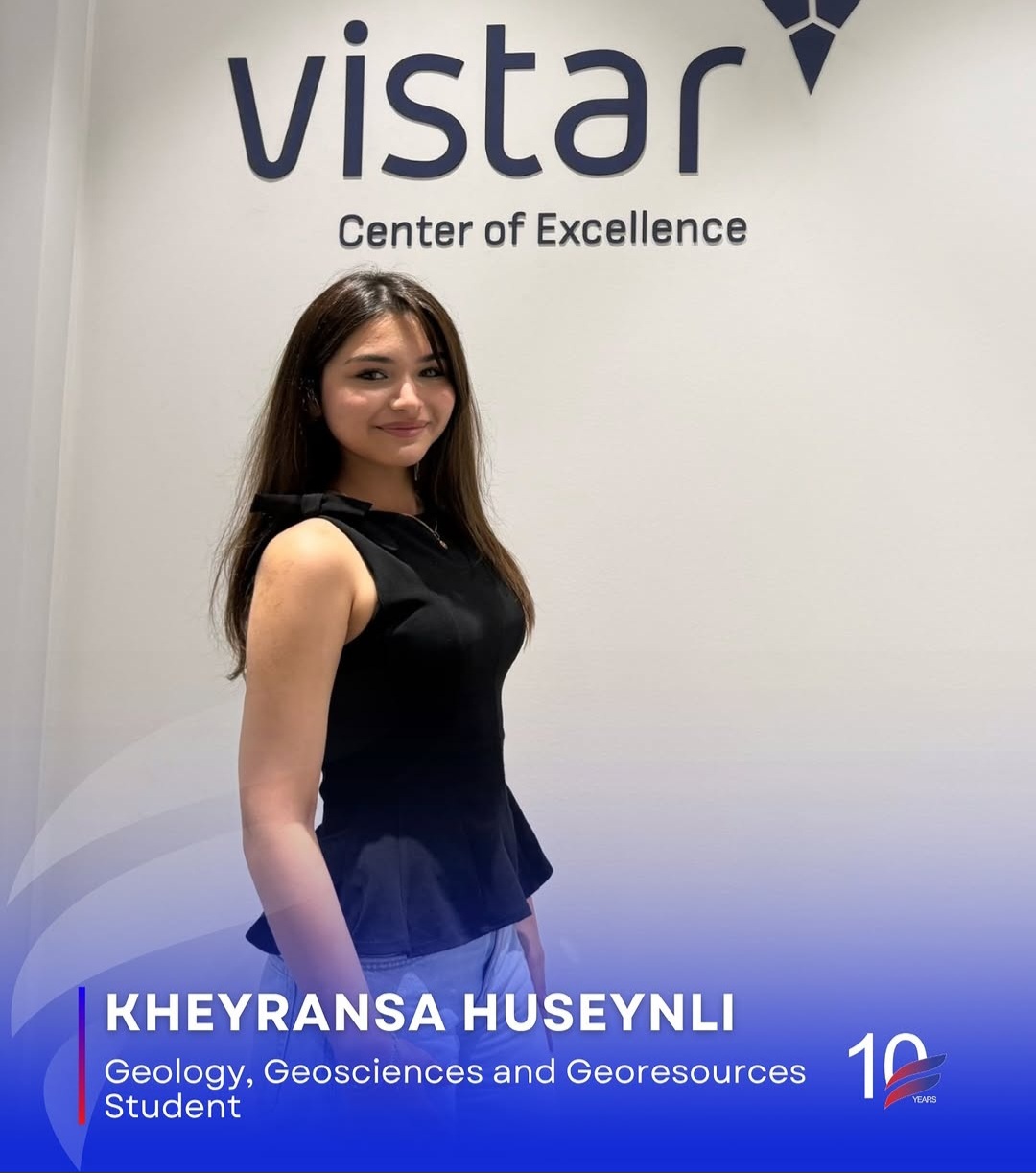 UFAZ tələbələri texnologiya və innovasiya üzrə VISTAR proqramına qəbul olunublar - FOTOLAR