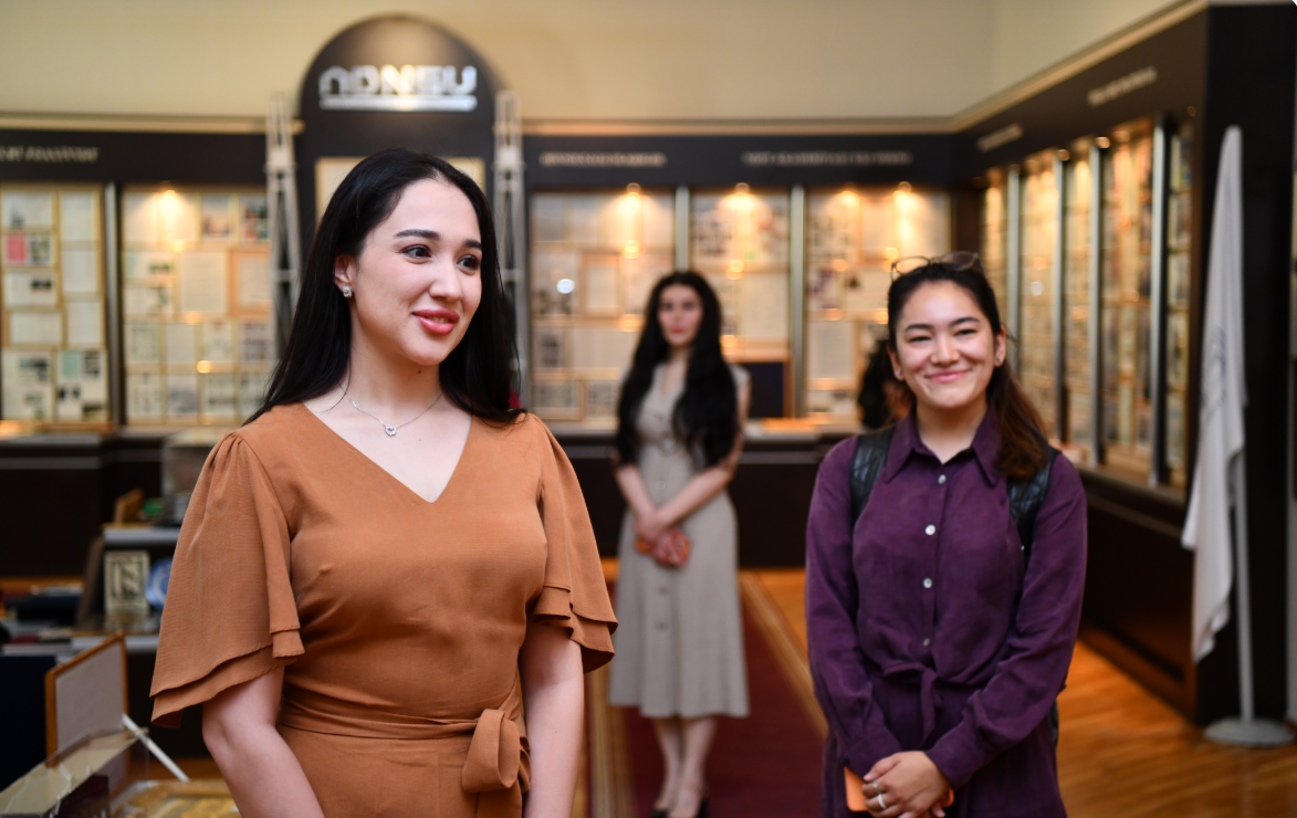 Özbəkistanın Beynəlxalq Türk Dövlətləri Universitetinin nümayəndə heyəti ADNSU-da olub