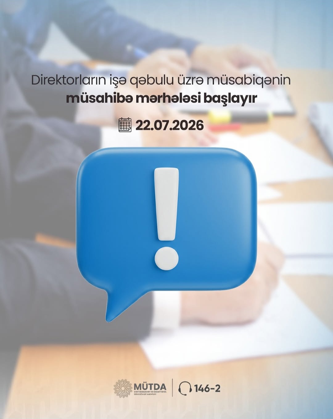 Direktorların işə qəbulu üzrə müsabiqənin müsahibə mərhələsi başlayır