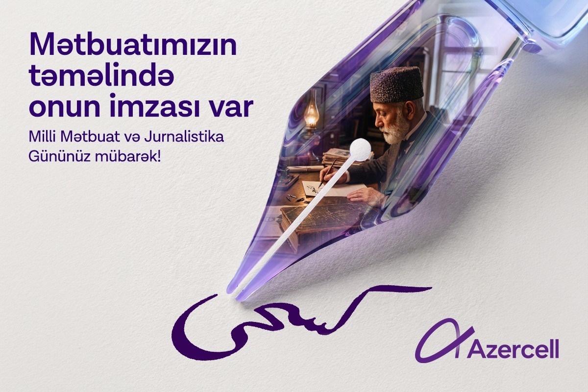 Azercell Milli Mətbuat Günü münasibətilə media nümayəndələrini təbrik edib
