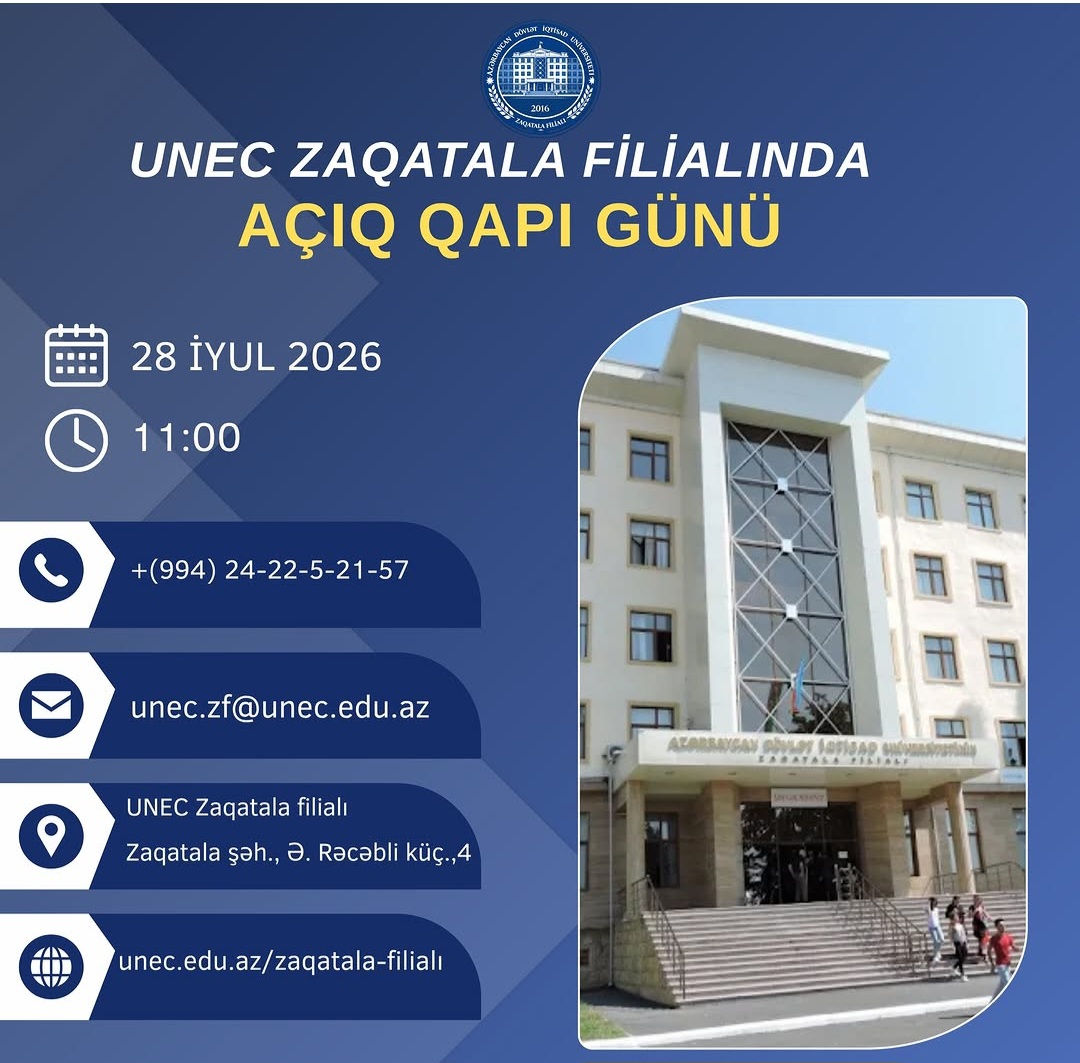 UNEC Zaqatala filialında Açıq Qapı Günü 