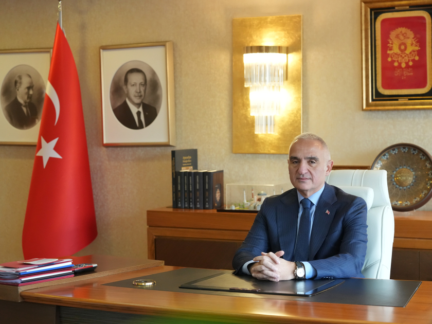 Mehmet Nuri Ersoy: Aspendosda antik dövrə aid mühüm arxeoloji tapıntılar aşkar edilib