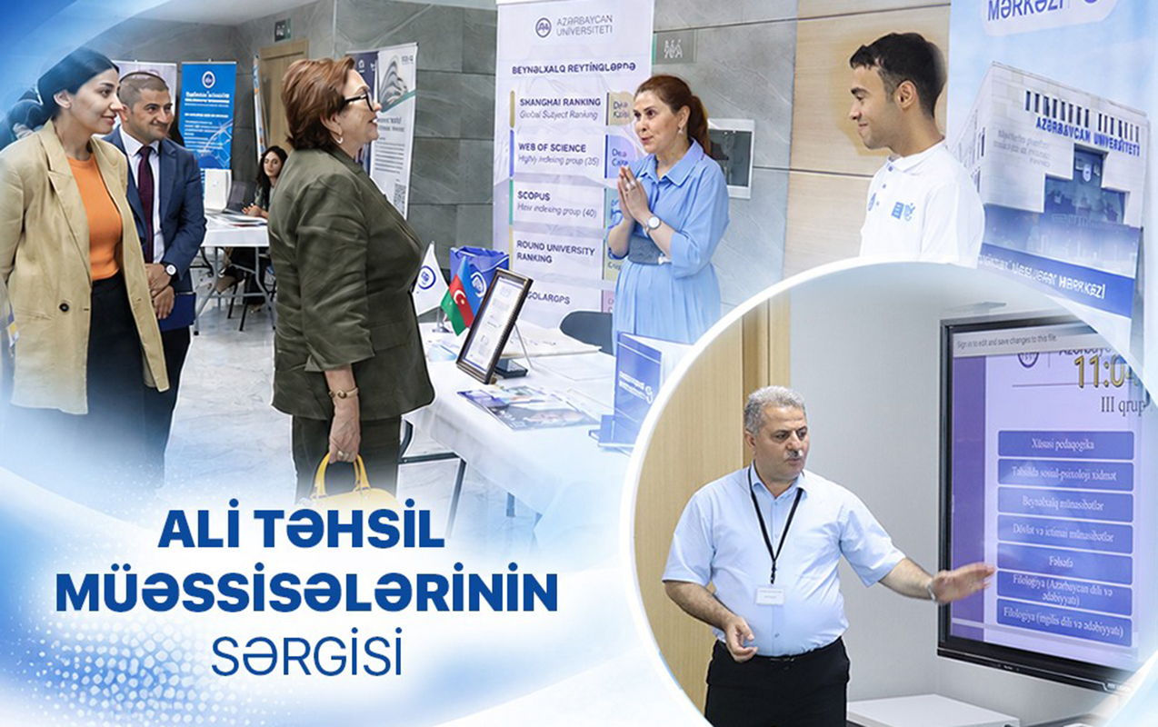 Azərbaycan Universiteti ali təhsil müəssisələrinin sərgisində iştirak edəcək