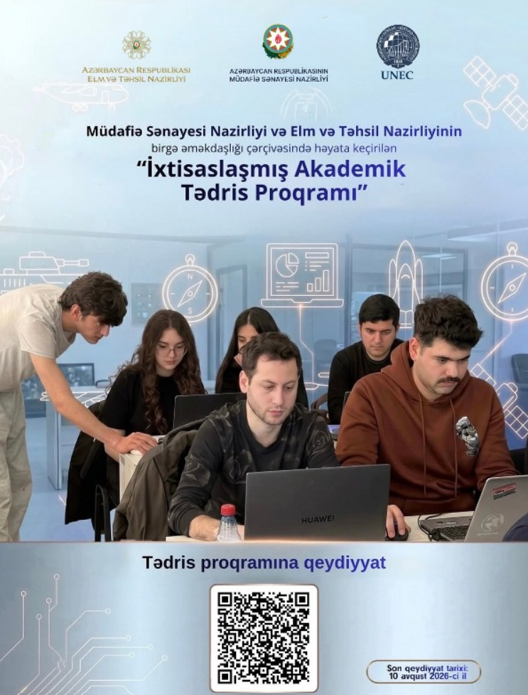 Mühəndis Hazırlığı və Müdafiə Sənayesi Ekosisteminin İxtisaslaşmış Akademik Tədris Proqramı