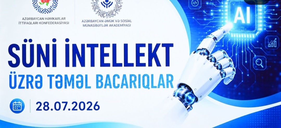 AƏSMA-da süni intellekt üzrə təlim keçirilib - FOTOLAR 