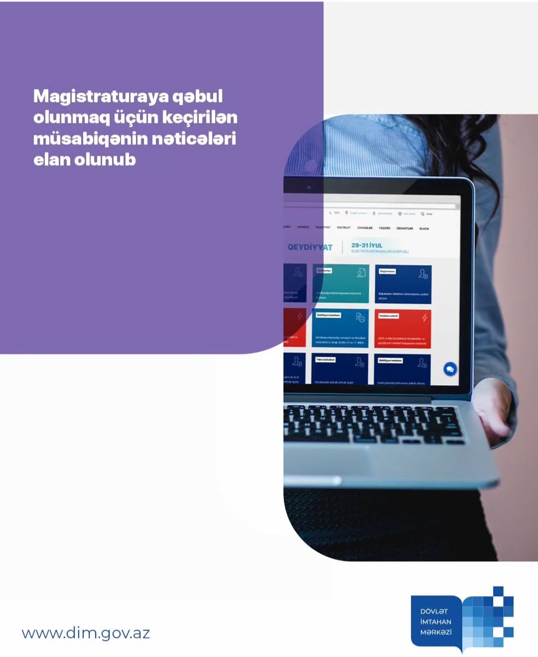 Magistraturaya qəbul olmaq üçün keçirilən müsabiqənin nəticələri elan olundu