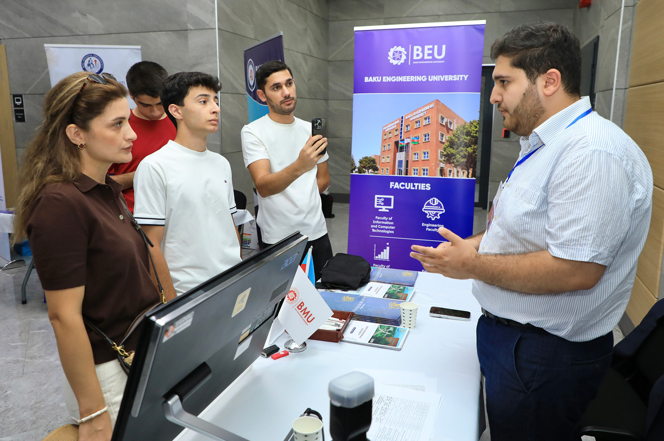 Bakı Mühəndislik Universiteti “Ali təhsil müəssisələrinin sərgisi”ndə
