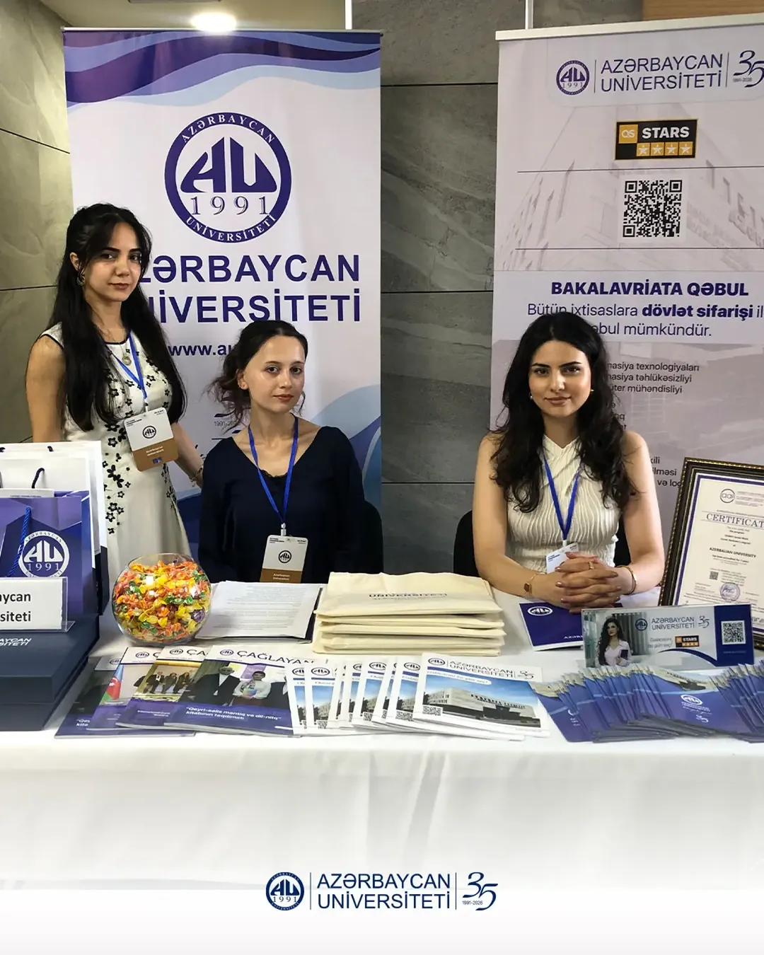 Azərbaycan universiteti sərgidə iştirak edir-FOTOLAR