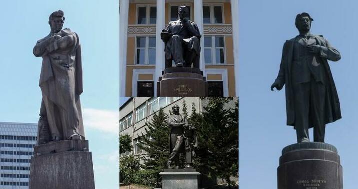 Bakıda bu dahilərimizin heykəlləri var - ARAŞDIRMA