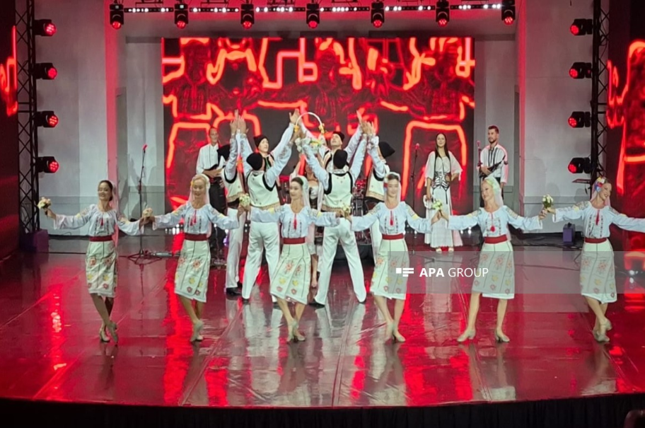 XV Qəbələ Beynəlxalq Musiqi Festivalı çərçivəsində Moldova musiqisi və rəqsləri təqdim olunub