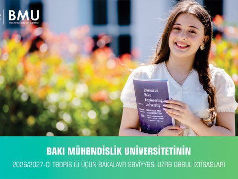 BMU-da 3 ikili diplom proqramı və yeni ixtisaslar istifadəyə verilir