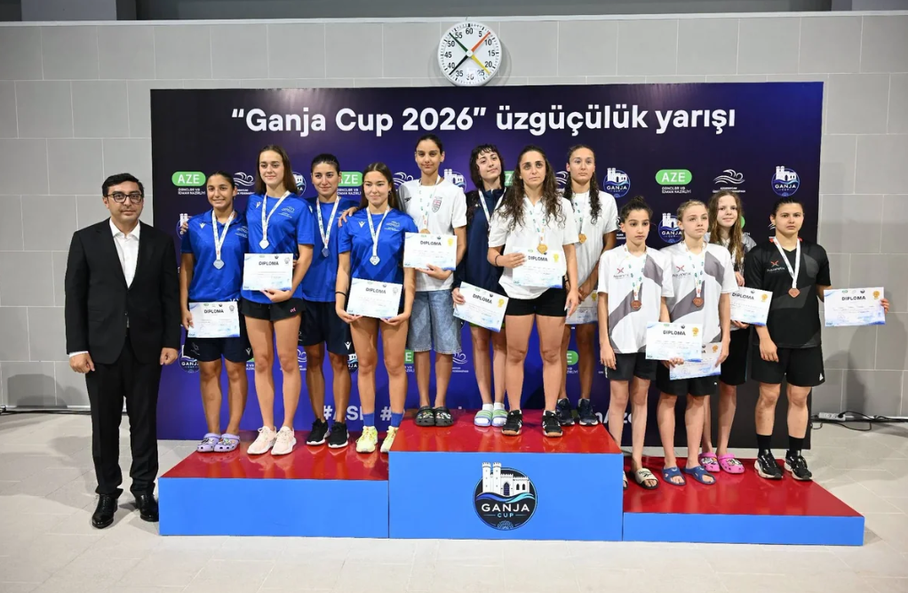 Gəncədə "Ganja Cup 2026" üzgüçülük yarışı keçirilib