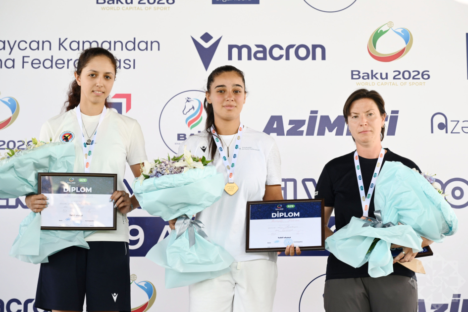 Kamandan oxatma üzrə ölkə çempionatı və kubokunun qalibləri mükafatlandırılıb