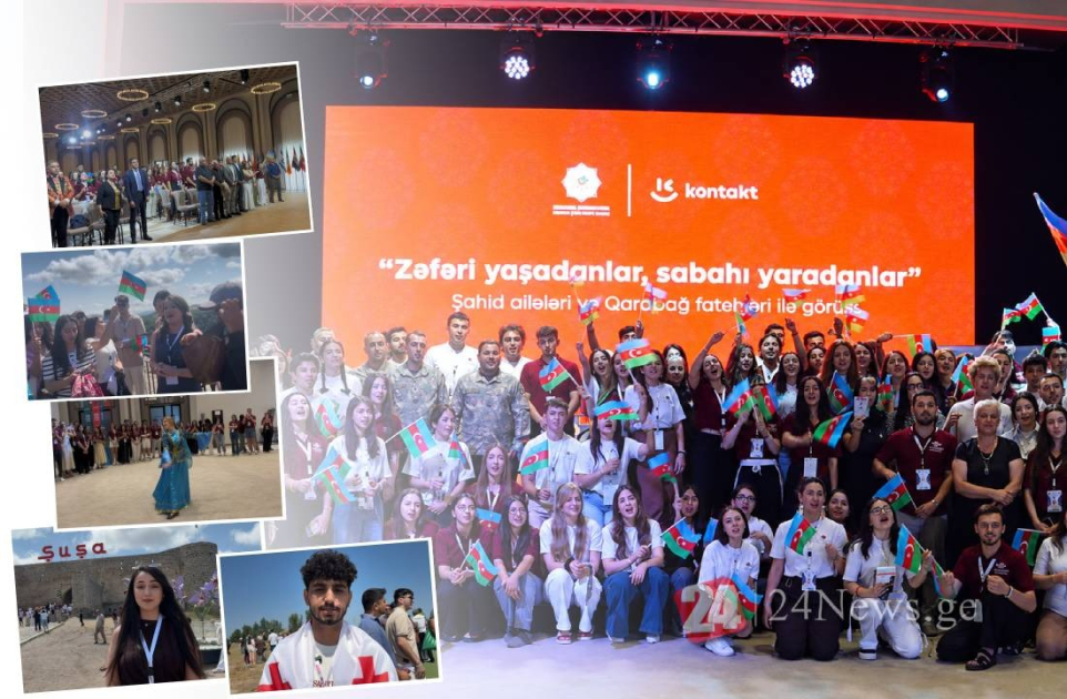Gürcüstanlı gənclər Diaspor Gənclərinin VII Yay Düşərgəsindən zəngin təəssüratlarla qayıdıblar