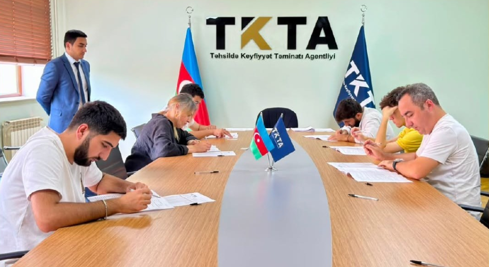 Peşə biliklərinin qiymətləndirilməsi üzrə imtahan keçirilib