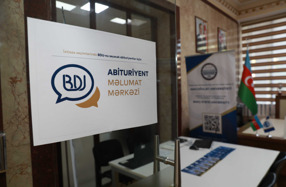 BDU-da Abituriyent Məlumat Mərkəzi uğurla fəaliyyət göstərir