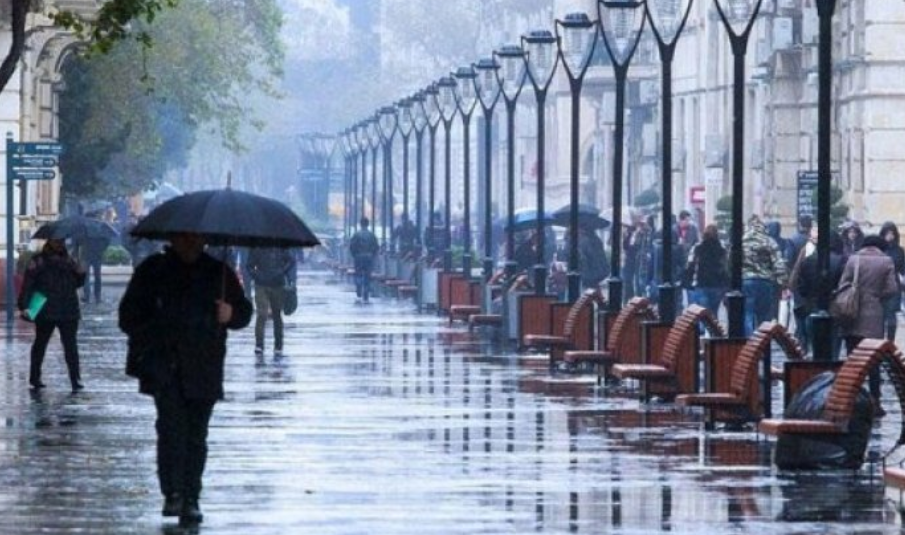 Günün havası - Yağış, leysan, külək...