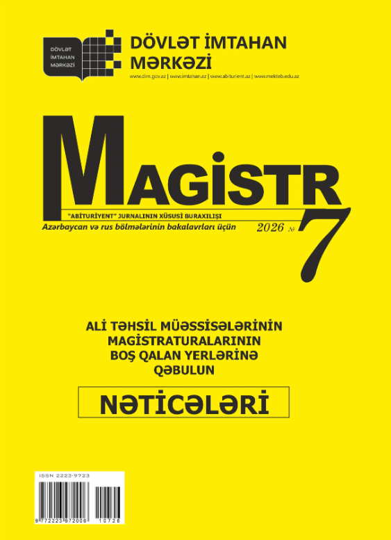 Dövlət İmtahan Mərkəzi «Magistr» jurnalının 7-ci nömrəsini təqdim edib