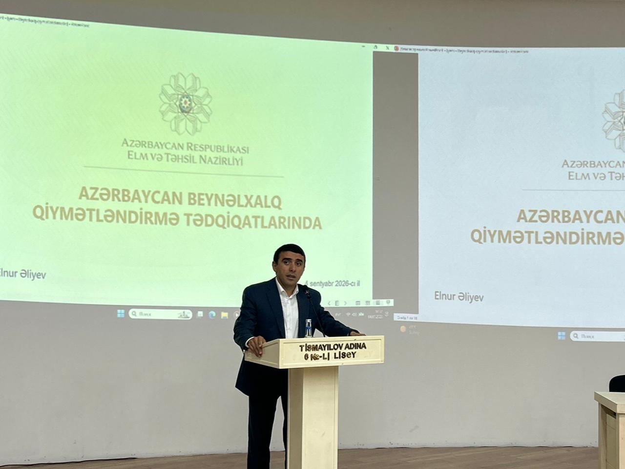 “Şagirdlər baza səviyyəsindən aşağıdır” - Elnur Əliyev