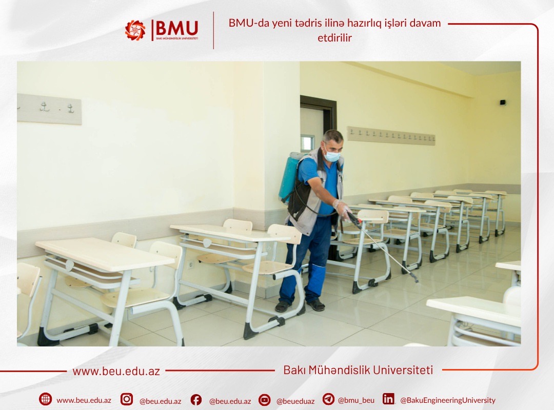 BMU-da yeni tədris ilinə hazırlıq işləri davam etdirilir