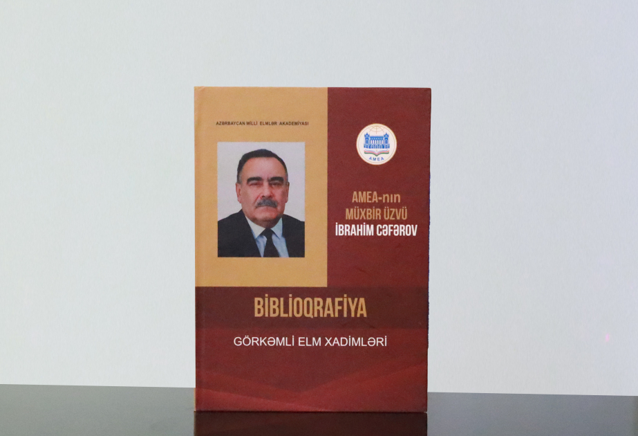 Professor İbrahim Cəfərovun 70 illik yubileyinə həsr olunmuş biblioqrafik göstərici işıq üzü görüb