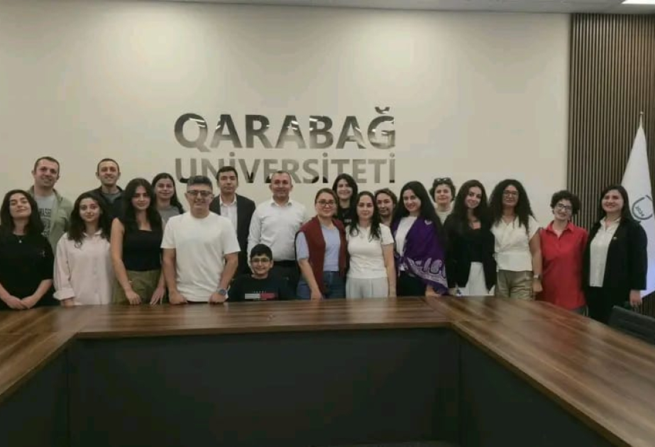 ADPU-CVU ikili diplom proqramının tələbələri Qarabağ Universitetində olublar