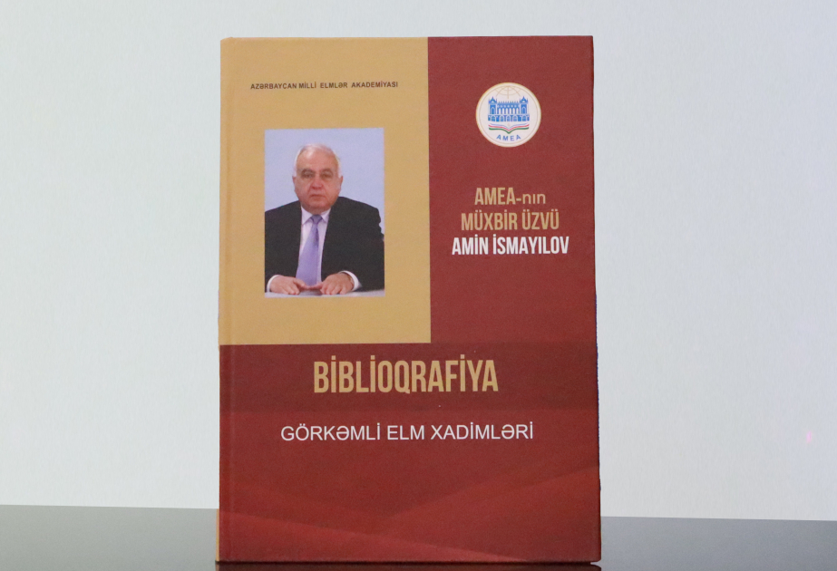 Professorun fəaliyyətinə həsr olunmuş biblioqrafik göstərici işıq üzü görüb