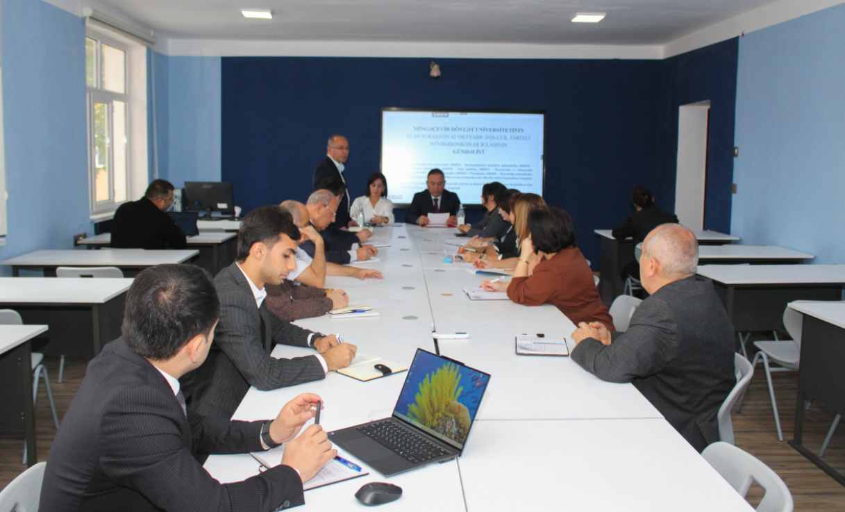 MDU Elmi Şurasının növbədənkənar toplantısı baş tutub