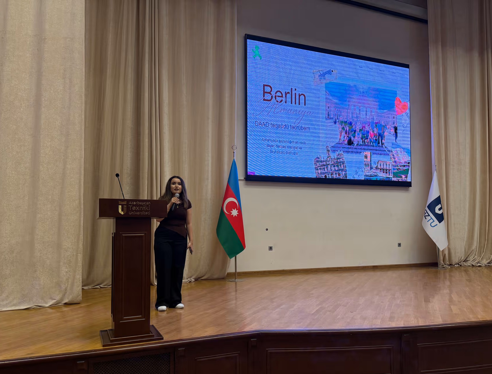 AzTU-da “Almaniyada təqaüdlü təhsil fürsətləri” mövzusunda məlumatlandırma sessiyası keçirilib